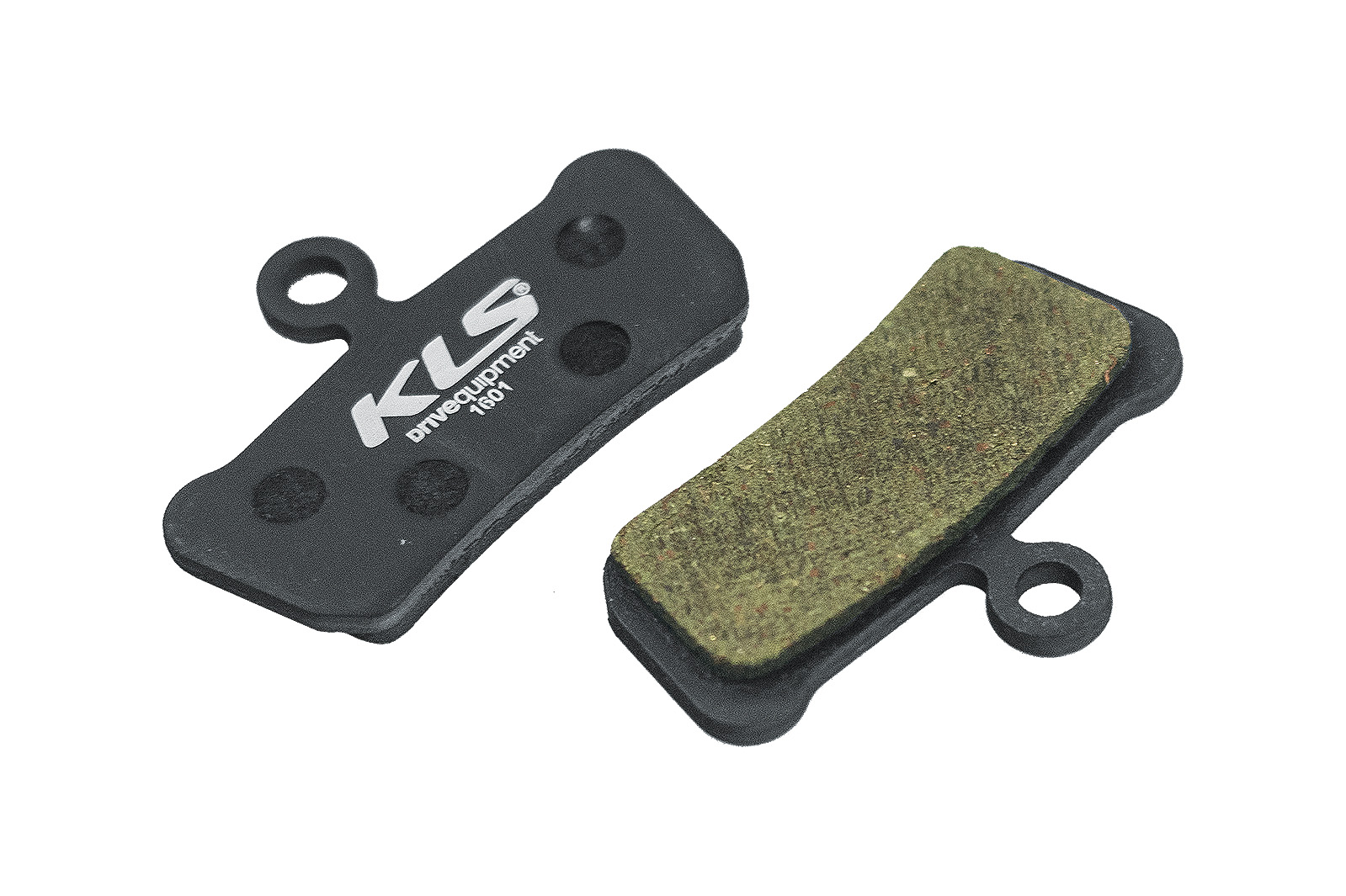 Brzdové platničky KLS D-17, organické (pár)