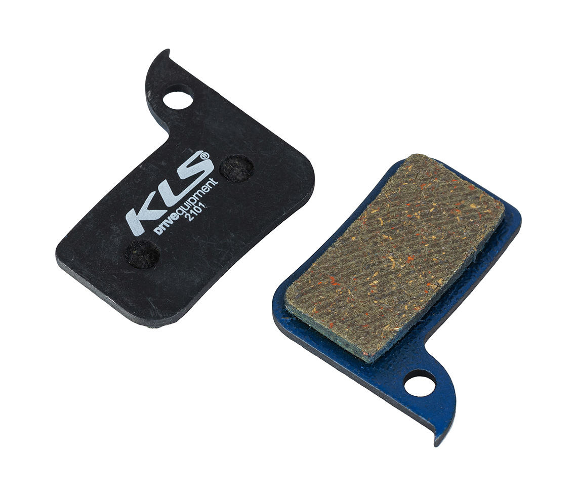 Brzdové platničky KLS D-20, organické (pár)